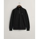 блуза,мъжки,пуловери,gant,2008005,reg,shield,half,zip,sweater,black