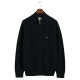 блуза,мъжки,пуловери,gant,8040524,full,zip,sweater,black