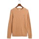 блуза,мъжки,пуловери,gant,cable,sweater,khaki,mel,(beige)