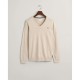 блуза,мъжки,пуловери,gant,classic,sweater,light,beige,melange,(beige)