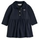 бебешка,рокля,детски,поли,и,рокли,gant,shield,rugger,baby,long,sleeve,dress,blue