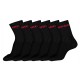 чорапи,мъжки,чорапи,hugo,qs,rib,logo,cc,socks,6,pairs,black