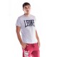 тениска,мъжки,тениски,leone,apparel,basic,short,sleeve,t,shirt,grey,(melange)