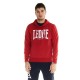 суичър,мъжки,пуловери,leone1947,big,logo,basic,hoodie,red