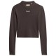 тениска,дамски,тениски,superdry,rib,embroidered,fitted,long,sleeve,t,shirt,grey,(dark,oak,brown)