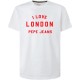 тениска,мъжки,тениски,pepe,jeans,london,short,sleeve,t,shirt,white