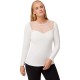 дамско,бельо,дамски,бикини,и,танкини,ysabel,mora,long,sleeve,base,layer,panacotta,(white)