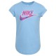 тениска,детски,тениски,nike,printed,club,short,sleeve,t,shirt,blue,(aquarius,blue)