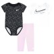 детски,екипи,nike,set,swoosh,logo,set,3,units,multicolor,(pink,rise)
