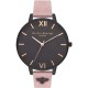 часовник,часовници,olivia,burton,ob16es09,watch,black,pink,black,(pink)