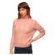 блуза,дамски,пуловери,дамски,плетени,дрехи,superdry,drop,shoulder,cable,roll,neck,sweater,orange,(nappa,pink,twist)