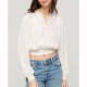 дамски,блузи,дамски,ризи,superdry,lace,trim,smocked,long,sleeve,blouse,beige