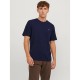 тениска,мъжки,тениски,jack,&,jones,paulos,short,sleeve,t,shirt,navy,blazer,(blue)