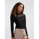 дамски,блузи,дамски,ризи,yas,blace,long,sleeve,blouse,black,(black)