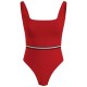 бански,костюм,дамски,бански,костюми,tommy,hilfiger,square,neck,one,piece,swimsuit,primary,red,(red)