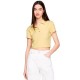 дънки,дамски,блузи,с,яка,tommy,jeans,crp,essential,rib,short,sleeve,polo,lemon,zest,(yellow)