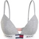 дамско,бельо,дамски,бикини,и,танкини,tommy,jeans,heritage,ctn,triangle,bra,grey,(ice,grey,heather)