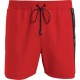 бански,гащета,мъжки,бански,костюми,tommy,jeans,medium,side,tape,swimming,shorts,hot,heat,(red)