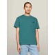 тениска,мъжки,тениски,tommy,jeans,reg,signature,ext,short,sleeve,t,shirt,green,(timeless,teal)