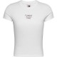 тениска,дамски,тениски,tommy,jeans,essential,logo,1,short,sleeve,t,shirt,white,(white)