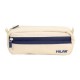 канцеларски,принадлежности,milan,2,zipped,rectangular,1918,series,pencil,case,beige,(beige)