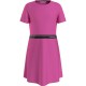 дънки,детски,поли,и,рокли,calvin,klein,jeans,punto,logo,tape,short,sleeve,short,dress,pink