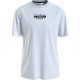 тениска,мъжки,тениски,calvin,klein,cut,through,logo,short,sleeve,t,shirt,white