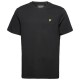 тениска,мъжки,тениски,дамски,тениски,lyle,&,scott,plain,short,sleeve,t,shirt,black,(black)