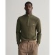 блуза,мъжки,пуловери,gant,8040523,half,zip,sweater,juniper,green,(brown)