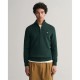 блуза,мъжки,пуловери,дамски,пуловери,gant,casual,half,zip,sweater,green,(tartan,green)