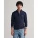 блуза,мъжки,пуловери,gant,superfine,lambswool,half,zip,sweater,dark,navy,melange,(blue)