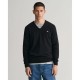 блуза,мъжки,пуловери,gant,superfine,lambswool,v,neck,sweater,black