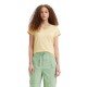 тениска,дамски,тениски,levi´s,®,perfect,short,sleeve,v,neck,t,shirt,yellow,(anise,flower)