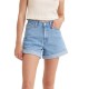 къси,панталони,дамски,панталони,levi´s,rolled,80s,mom,regular,waist,denim,shorts,blue