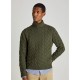 блуза,мъжки,пуловери,façonnable,cashmere,cable,tnk,sweater,hunter,green,(green)