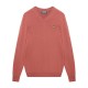 блуза,мъжки,пуловери,lyle,&,scott,v,neck,sweater,rose,brown,(orange)