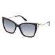 слънчеви,очила,слънчеви,очила,guess,marciano,gm0833,woman,sunglasses,shiny,black,gradient,blue,(black)