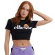 фланелка,с,къс,ръкав,дамски,топове,ellesse,bobbie,short,sleeve,top,black,(black)