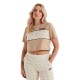 тениска,дамски,тениски,ellesse,flossie,cropped,short,sleeve,t,shirt,beige,(209)
