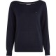 блуза,дамски,пуловери,дамски,плетени,дрехи,tommy,hilfiger,stitch,boa,sweater,blue