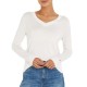 дамски,блузи,с,яка,tommy,hilfiger,stitch,v,n,long,sleeve,polo,beige,(ecru)
