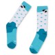 чорапи,мъжки,чорапи,ugly,feet,club,panda,love,half,long,socks,blue,(white,blue,red)