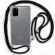 други,аксесоари,cool,samsung,g985,galaxy,s20,plus,lanyard,phone,case,black,(black)