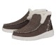 обувки,дамски,обувки,hey,dude,denny,wool,faux,shearling,shoes,walnut,(brown)