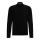 блуза,мъжки,пуловери,дамски,пуловери,boss,padro,10260473,half,zip,sweater,black,(black)