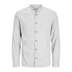 риза,с,дълъг,ръкав,мъжки,ризи,jack,&,jones,band,melange,long,sleeve,shirt,white,(light,grey,melange)