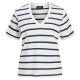 тениска,дамски,тениски,jack,&,jones,annie,reg,jjxx,short,sleeve,v,neck,t,shirt,vanilla,ice,stripes,navy,blazer,(multicolor)