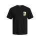 тениска,мъжки,тениски,jack,&,jones,aruba,chest,emb,short,sleeve,t,shirt,black