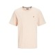 тениска,мъжки,тениски,jack,&,jones,bluwin,structure,short,sleeve,t,shirt,peach,nougat,detail,mixed,w.,white,(beige)