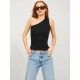 тениска,дамски,тениски,jack,&,jones,funda,str,one,shoulder,jjxx,sleeveless,t,shirt,black,(black)